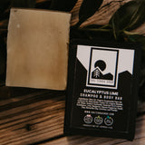 eucalyptus lime natural shampoo bar