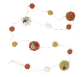 Pumpkin Felt Garland