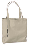 Eco Tote beige bag with company name