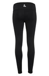 black performance leggings made of recycled nylon