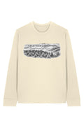 organic cotton sweater with smoky mountain national park image