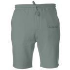 organic cotton jogger shorts in alpine color
