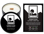 Sustainable Candle & Natural Soap Bar Bundle