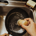 natural dish soap cleaning dishes