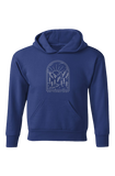 Eco Youth Hoodie in blue