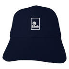 navy colored hat made from hemp