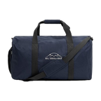 Midnight blue recycle polyester duffle bag