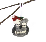 Handmade Wool Christmas Ornaments