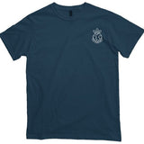 Earth Day Organic T-Shirt blue color