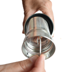 Reusable Bamboo Bottle tea strainer can be removed 