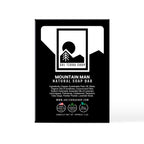 Natural Mountain Man Soap Bar ingredients on box