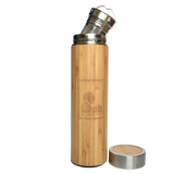 Reusable Bamboo Bottle with removable tea strainer