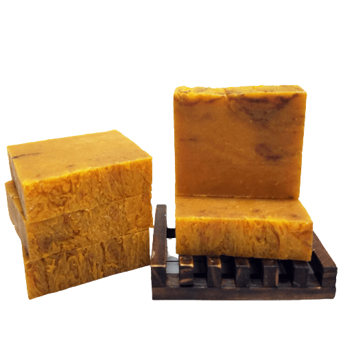 Natural Soap & Soap Dish Bundle
