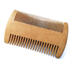 Wooden bamboo double sided comb