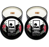 Evergreen Tree & Purely Peppermint Candle Bundle