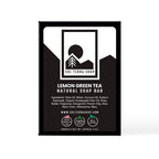Lemon Green Tea Soap Bar ingredients on box