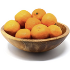 large 9" diameter olive wood bowl