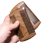 Wooden Comb comes in various colors