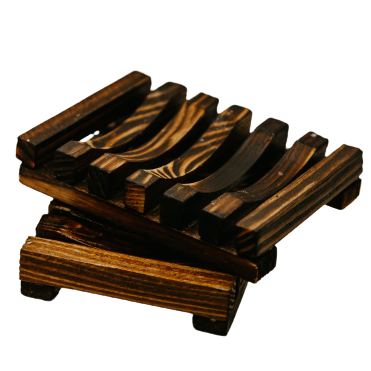 wooden soap dish
